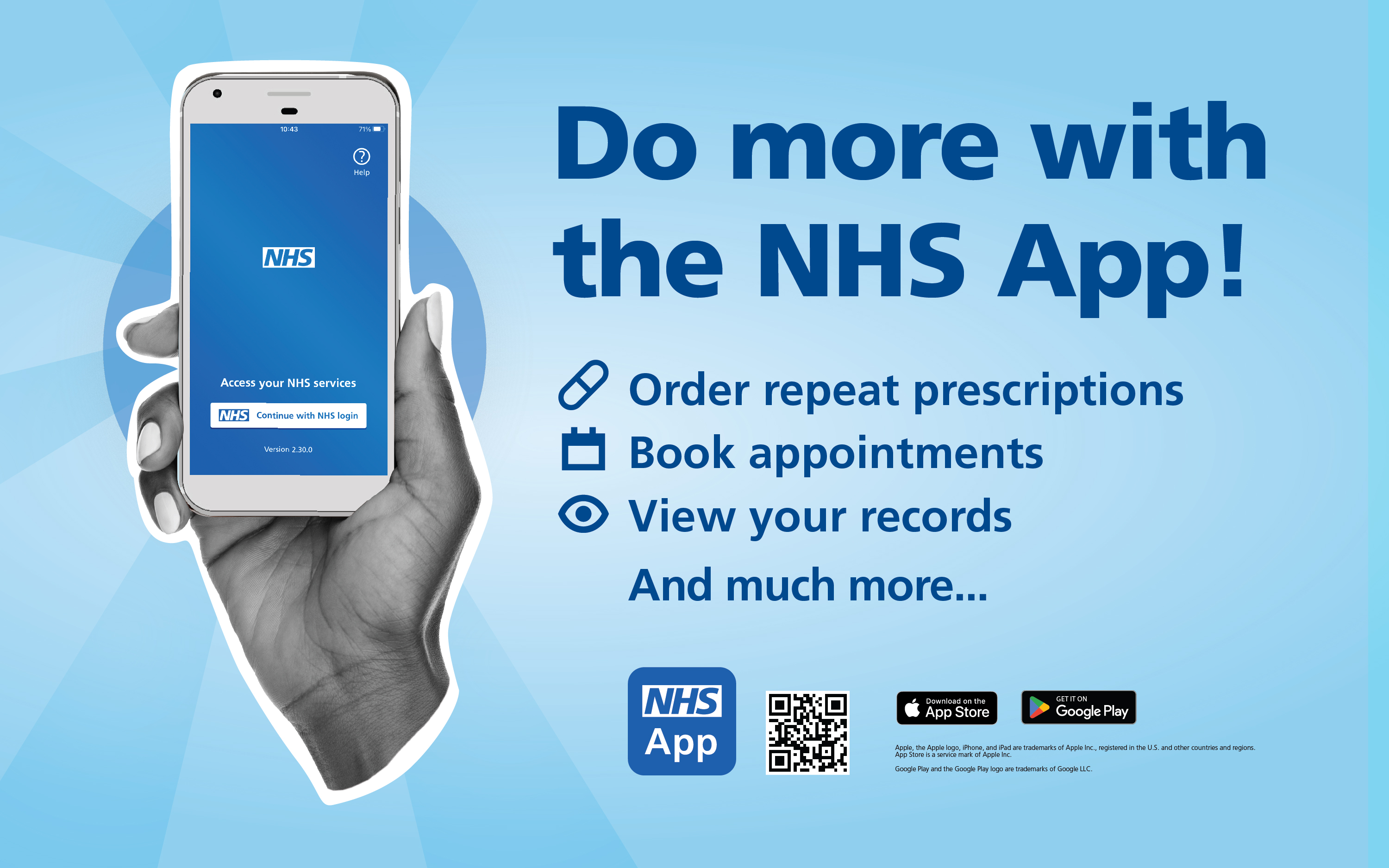 Do more with the NHS App